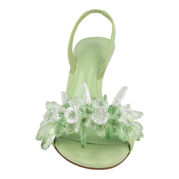 Alexandre Birman Sierra 85 Slingback Pumps Green Womens - Picture 4 of 6